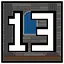 Level 13 icon