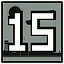 Level 15 icon