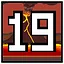 Level 19 icon