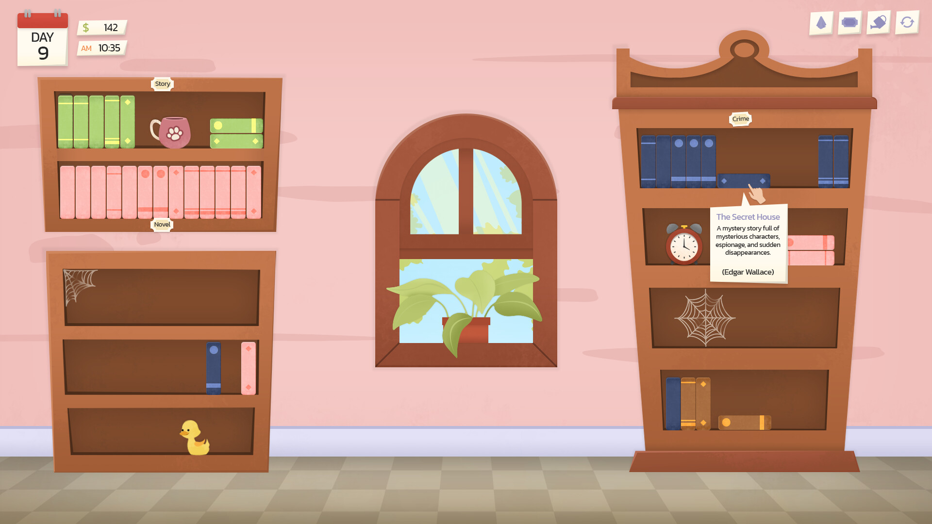 Shelf by Shelf: Bookstore Simulator Screenshot 1