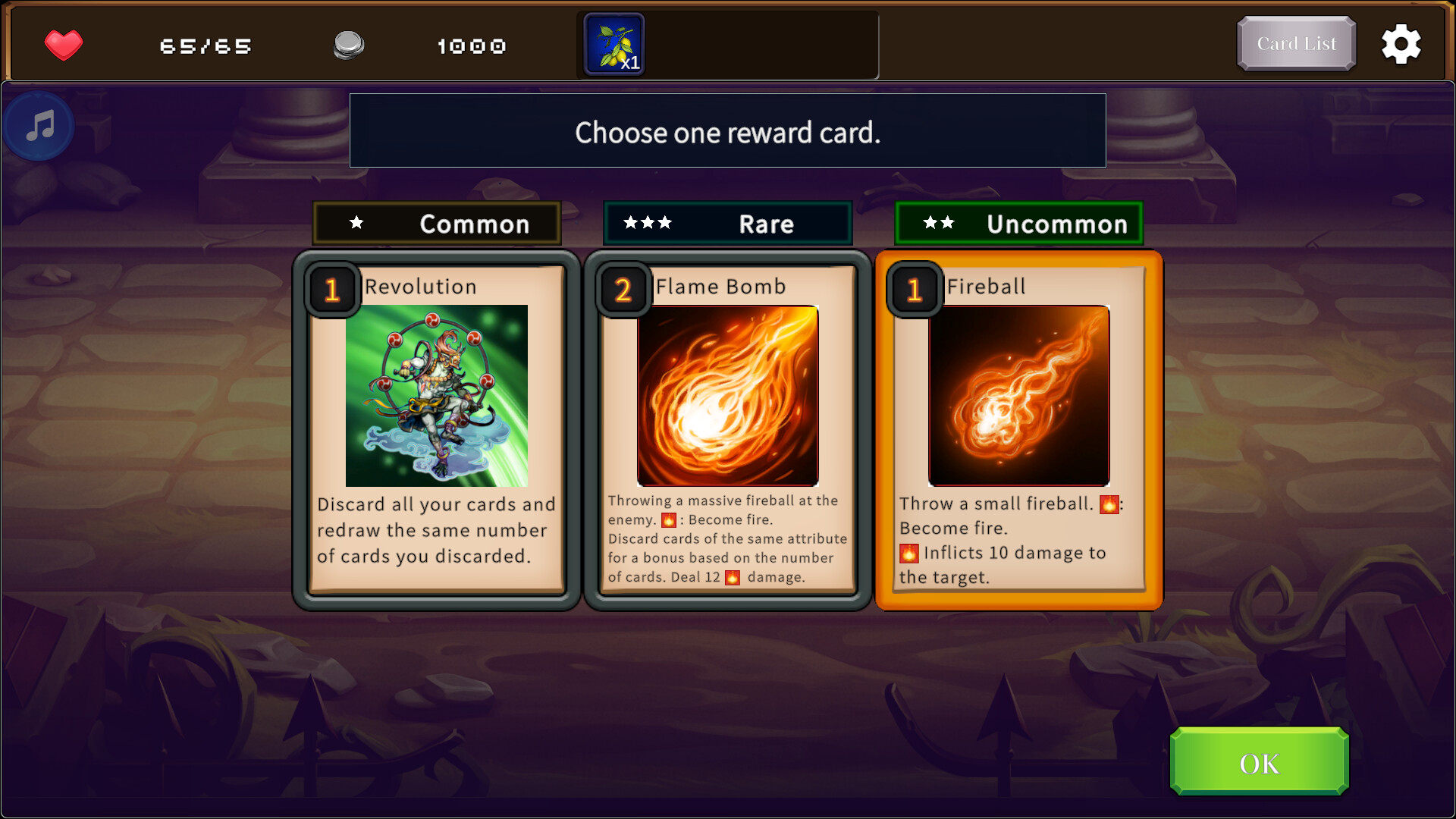 Reminiscence of Gusuku: Card and Explore Screenshot 2