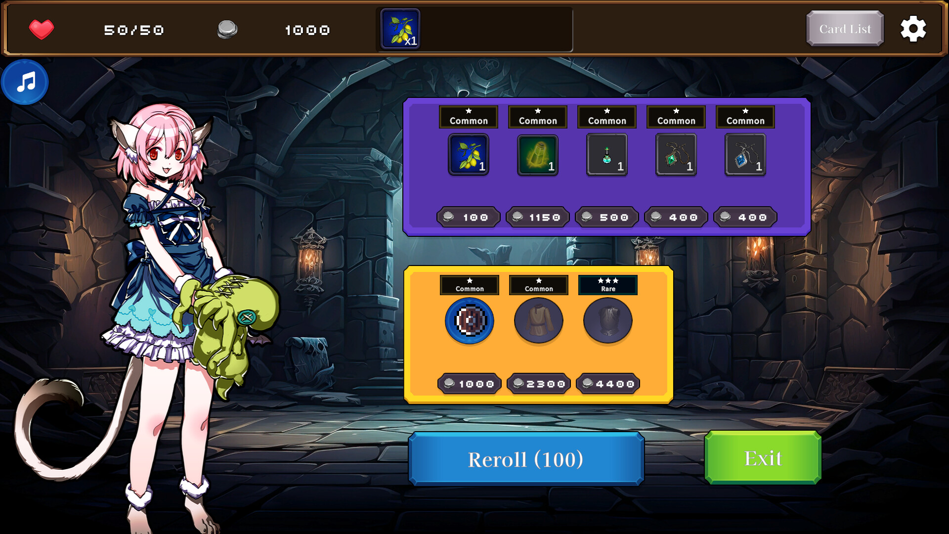 Reminiscence of Gusuku: Card and Explore Screenshot 3