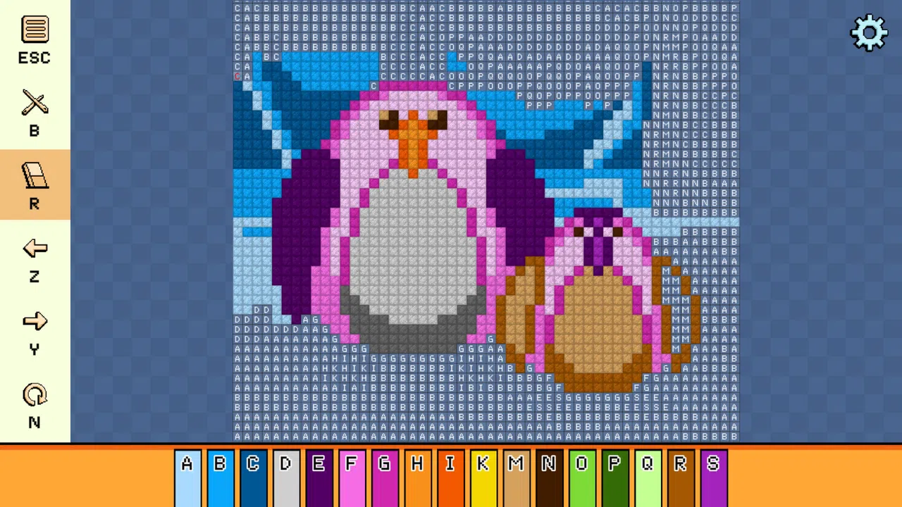 Pixel Cross Stitch - Winter Pack Screenshot 2