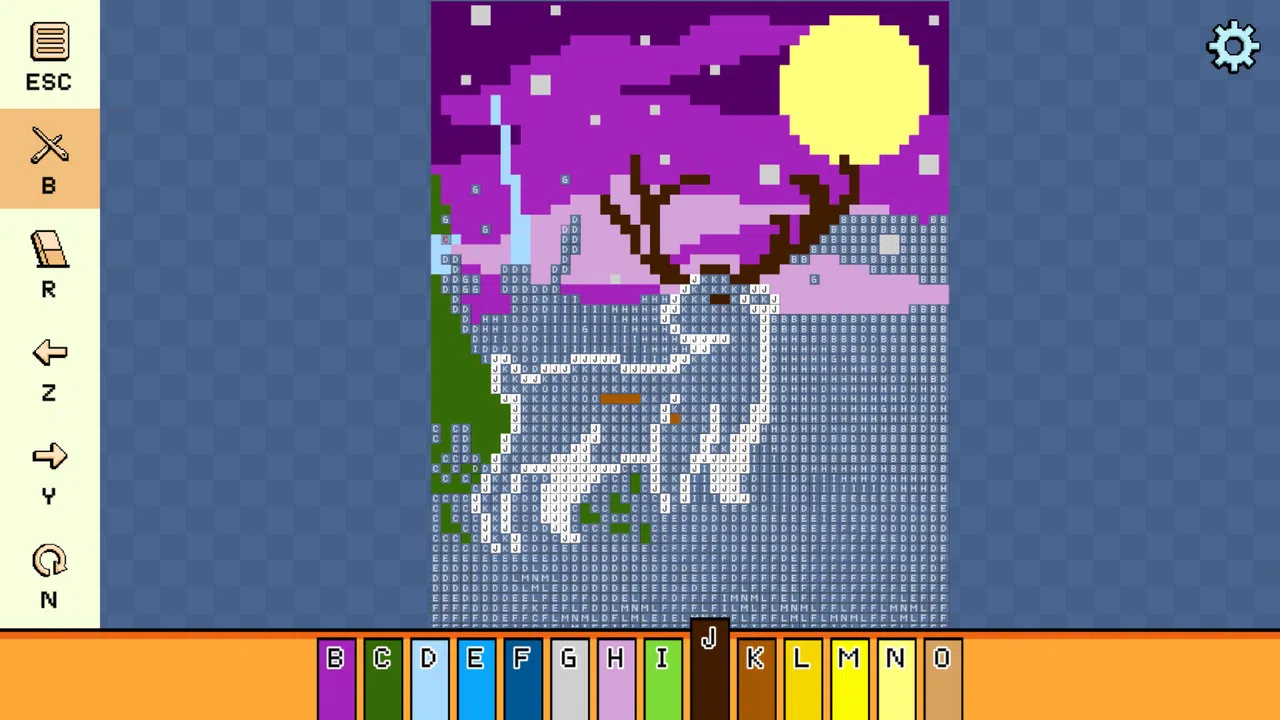 Pixel Cross Stitch - Winter Pack Screenshot 1