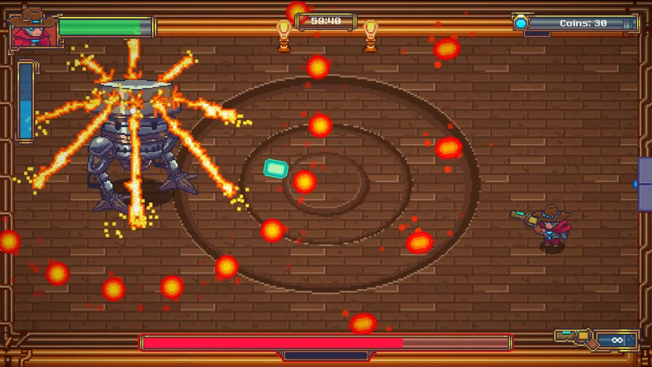 The Legend of Cyber Cowboy Screenshot 0