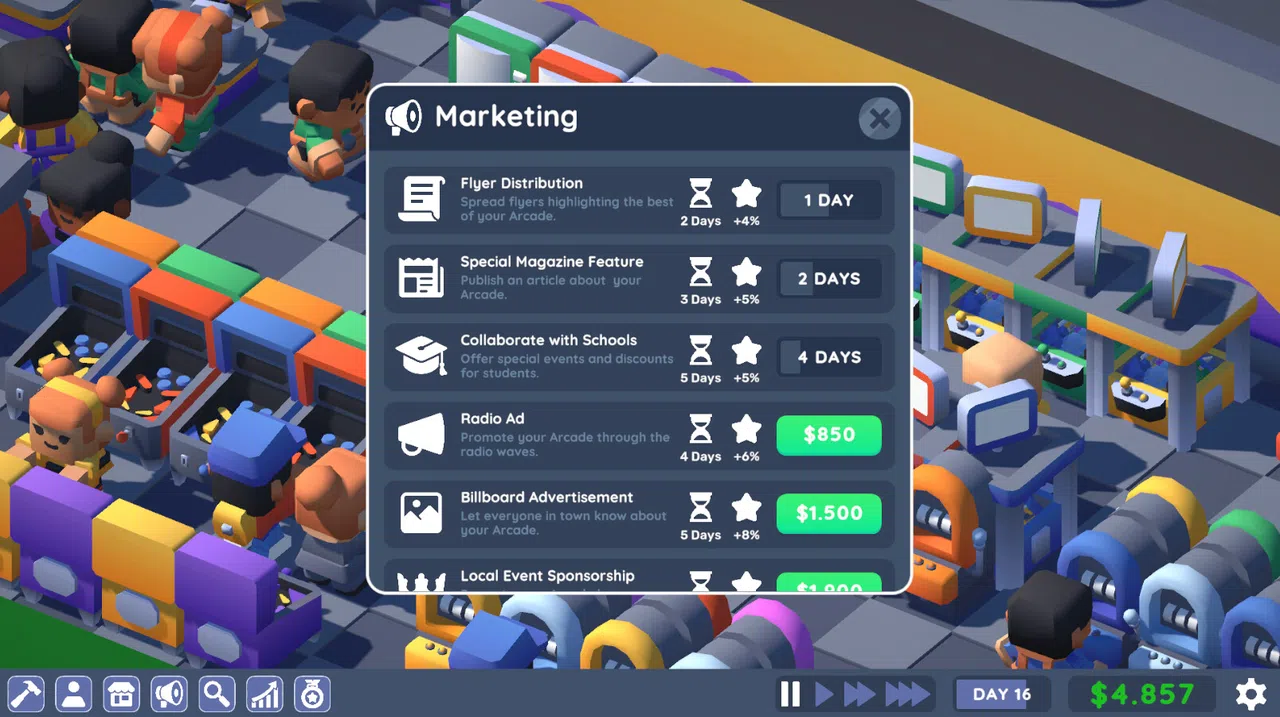 Arcade Empire Tycoon Screenshot 3