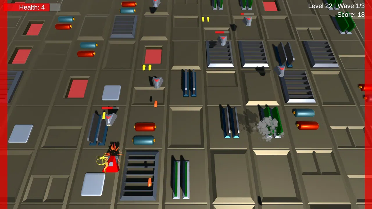 Red Blaster Demo Screenshot 3