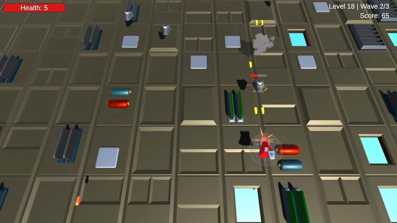 Red Blaster Demo Screenshot 2