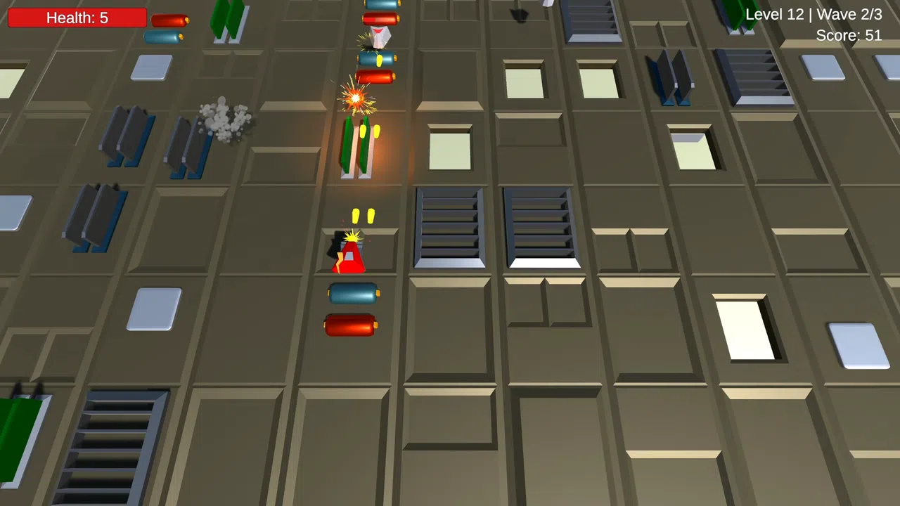 Red Blaster Demo Screenshot 1