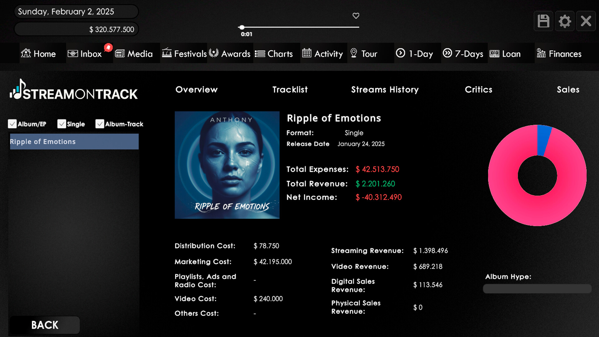 Streaming Race Screenshot 1