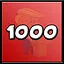1000 votes for Trump icon