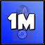 1 million votes for Harris icon