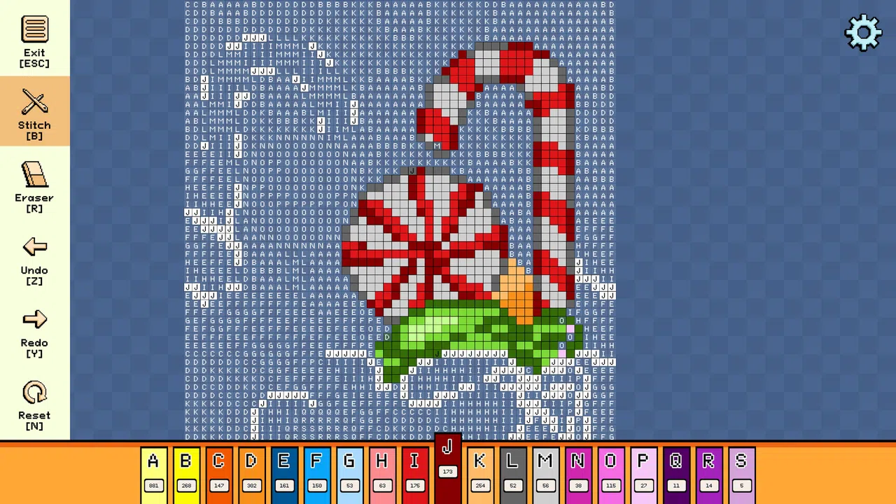 Pixel Cross Stitch - Christmas Pack 3 Screenshot 3