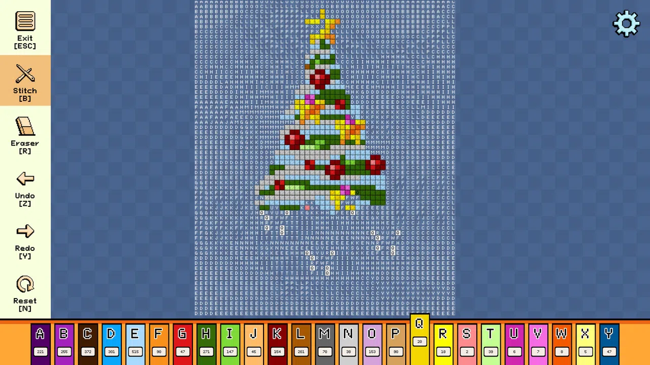Pixel Cross Stitch - Christmas Pack 3 Screenshot 2
