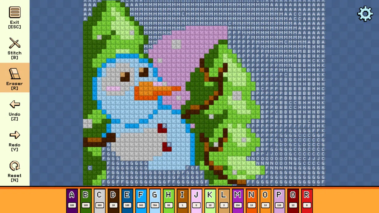 Pixel Cross Stitch - Winter Pack 3 Screenshot 0