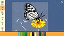Pixel Cross Stitch - Flowers and Butterflies Pack 2 Screenshot 1