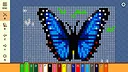 Pixel Cross Stitch - Flowers and Butterflies Pack 2 Screenshot 0