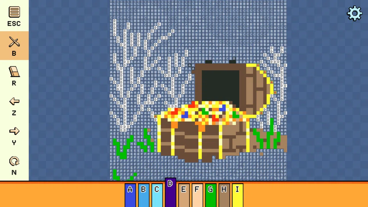Pixel Cross Stitch - Under The Sea Pack 3 Screenshot 3