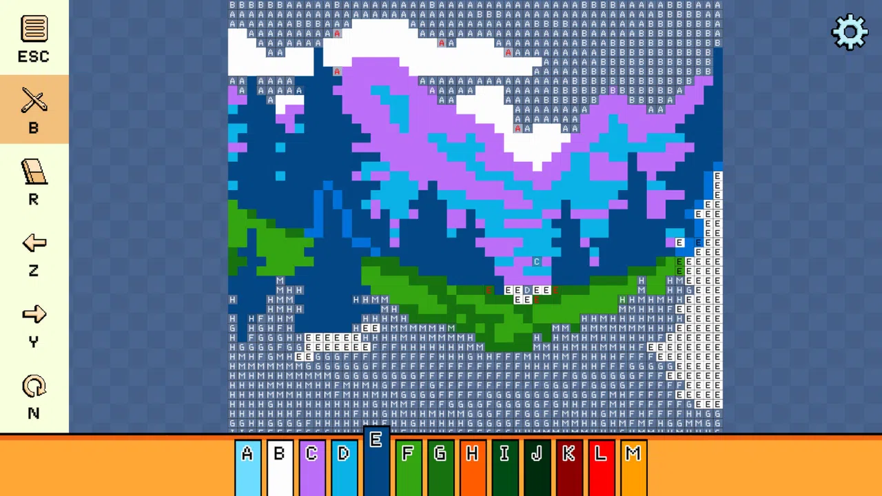 Pixel Cross Stitch - Landscapes Pack 3 Screenshot 2
