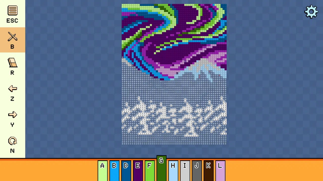 Pixel Cross Stitch - Winter Pack 2 Screenshot 3