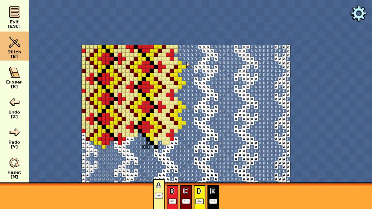 Pixel Cross Stitch - Simple Patterns Pack 5 Screenshot 1