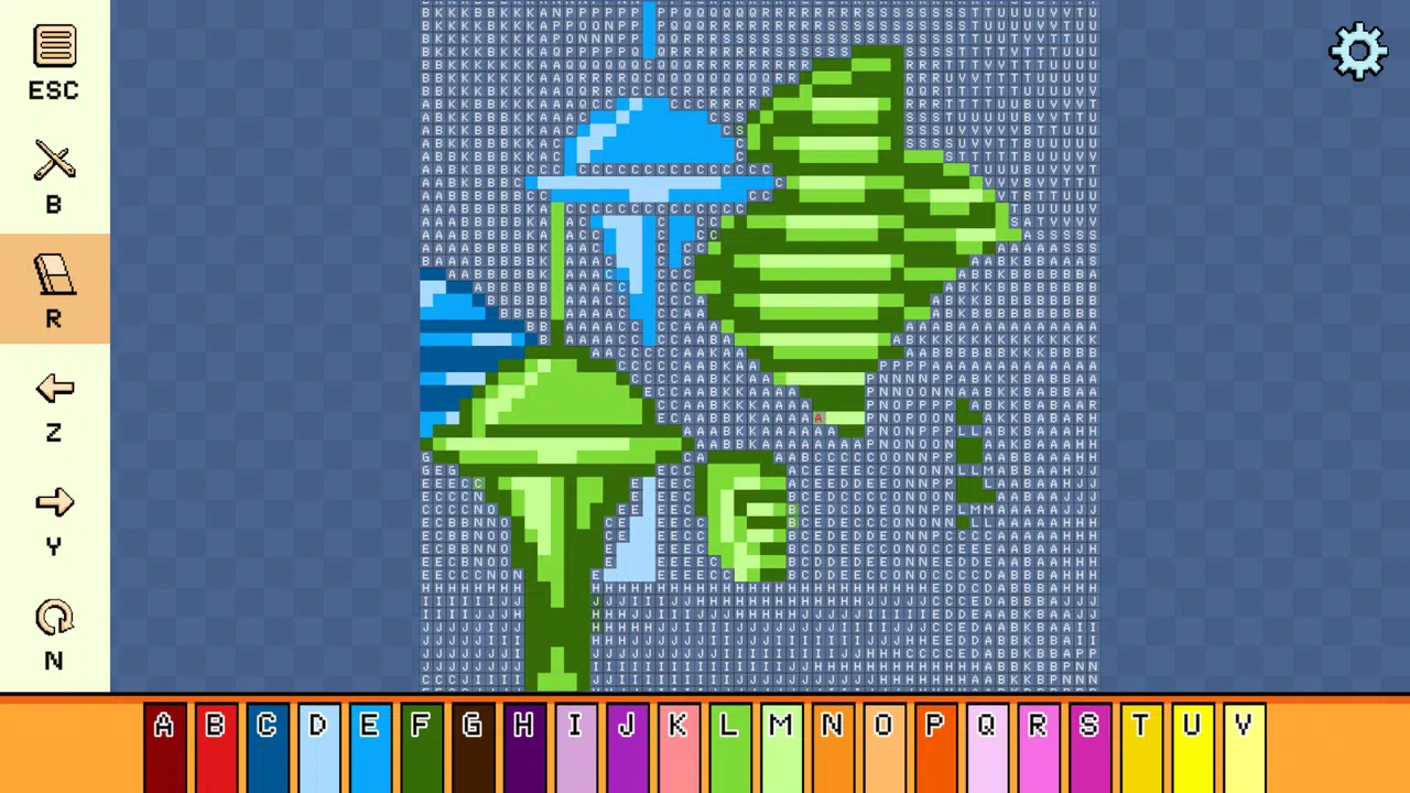 Pixel Cross Stitch - Alien Worlds Pack 2 Screenshot 2