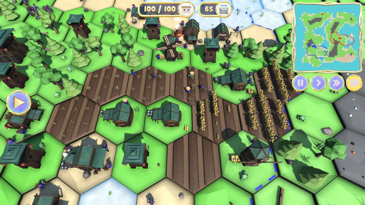 Settle and Battle: New Empires Screenshot 1