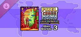 Pixel Cross Stitch - Alien Worlds Pack 3