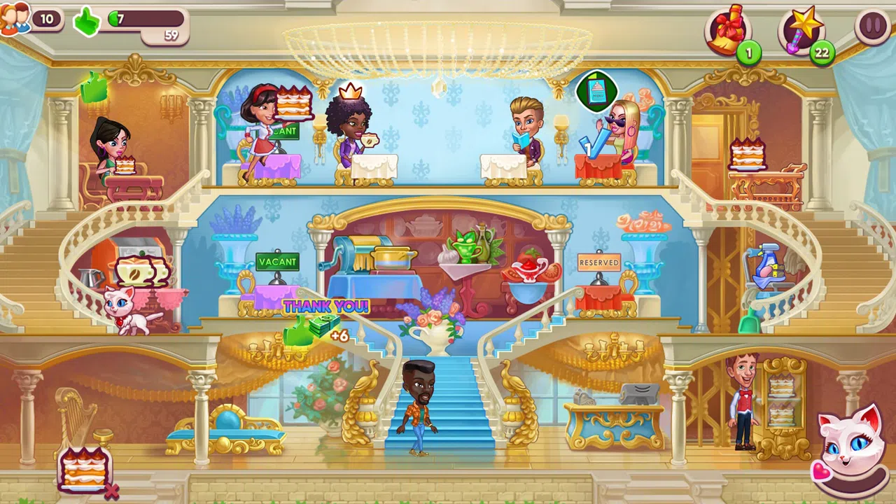 Cafe Dash: Cooking, Diner Game Screenshot 4