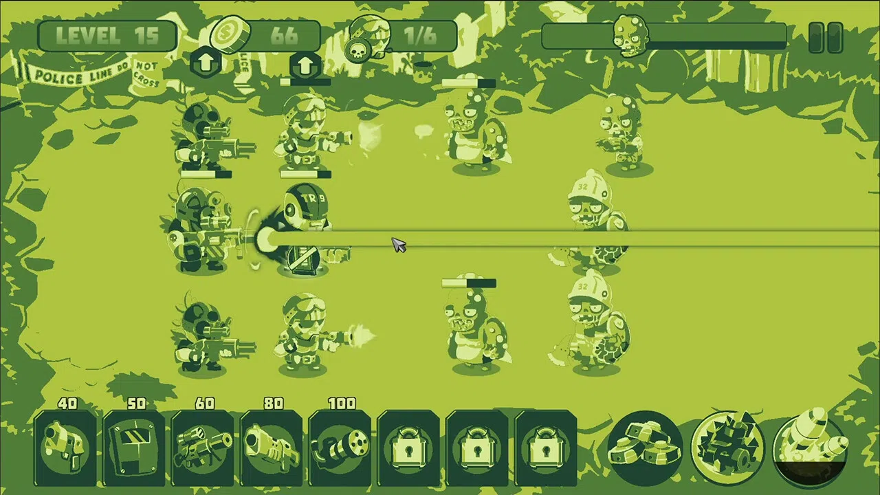 Soldiers vs Zombies: Tower Defense Screenshot 2
