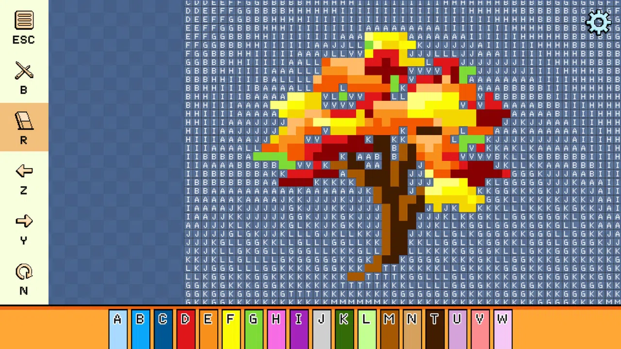 Pixel Cross Stitch - Autumn Pack 2 Screenshot 1