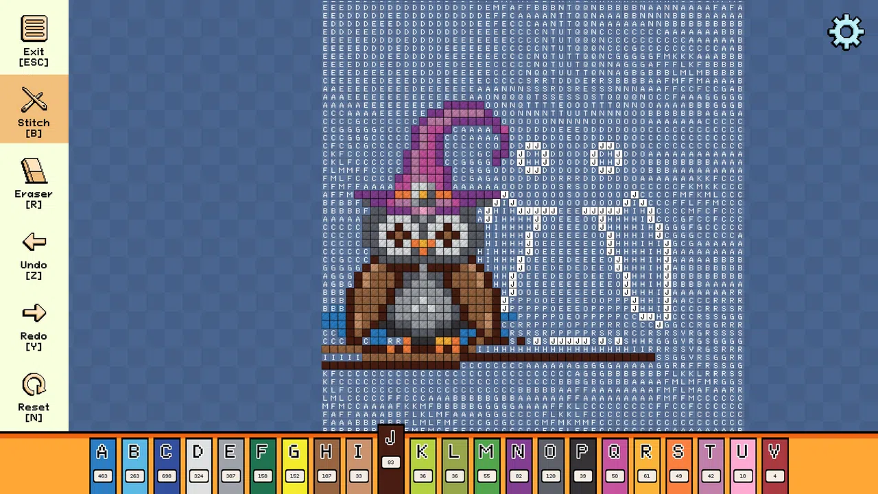 Pixel Cross Stitch - Halloween Pack 2 Screenshot 2