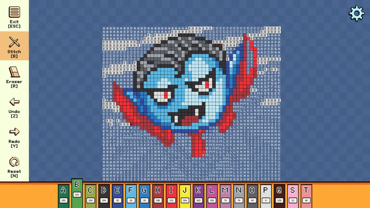 Pixel Cross Stitch - Halloween Pack 2 Screenshot 1