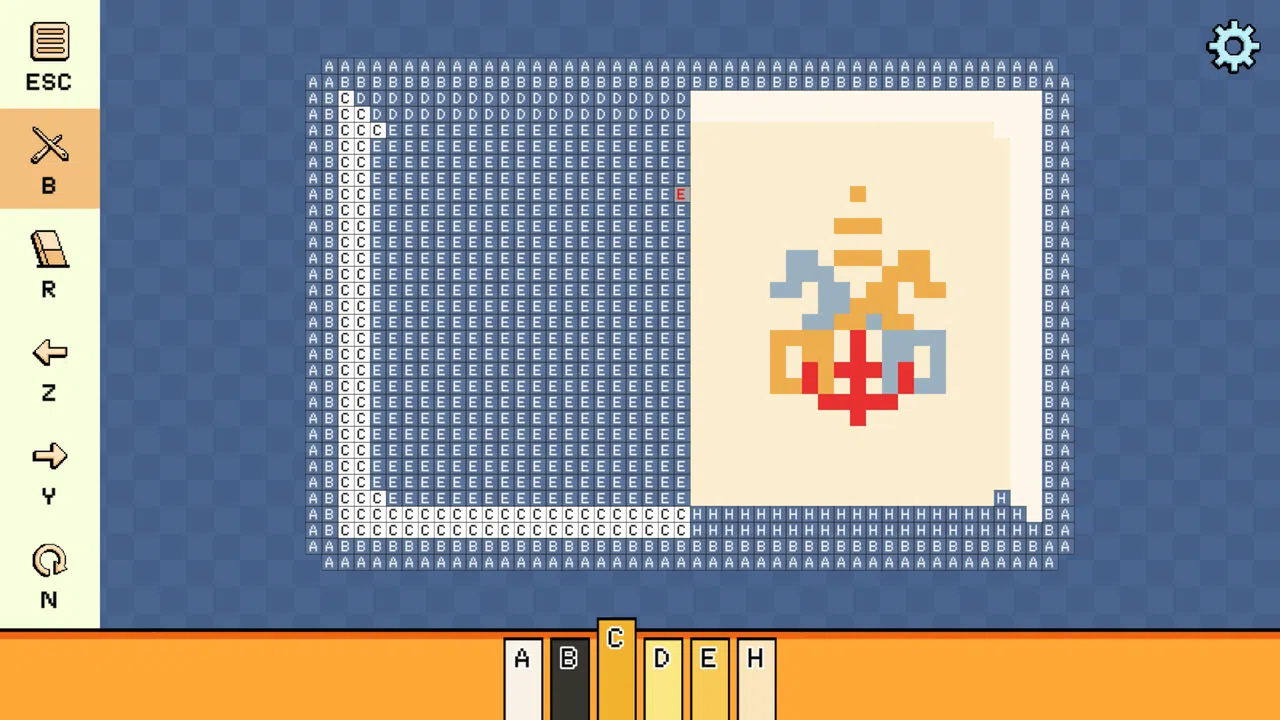 Pixel Cross Stitch - Flags Pack Screenshot 1