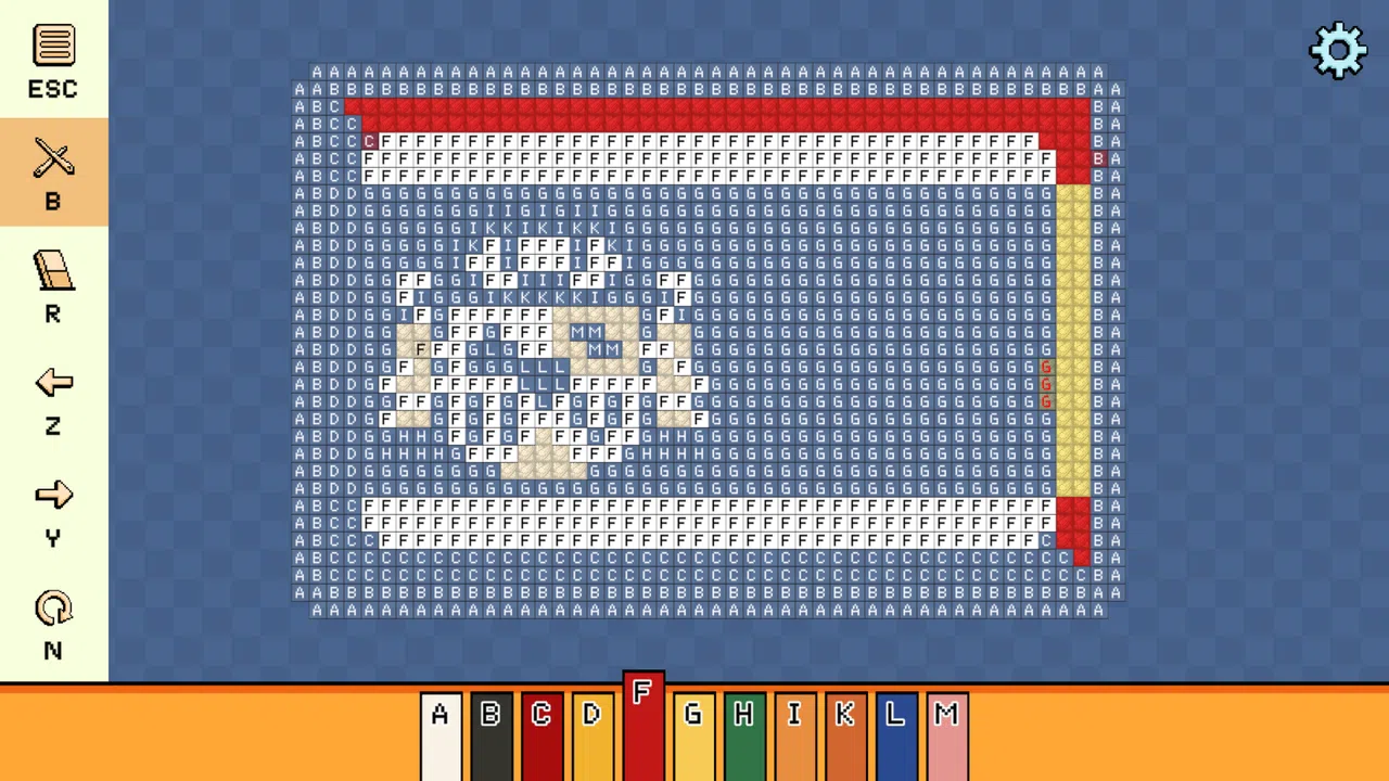 Pixel Cross Stitch - Flags Pack Screenshot 3