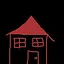 House in the back left icon