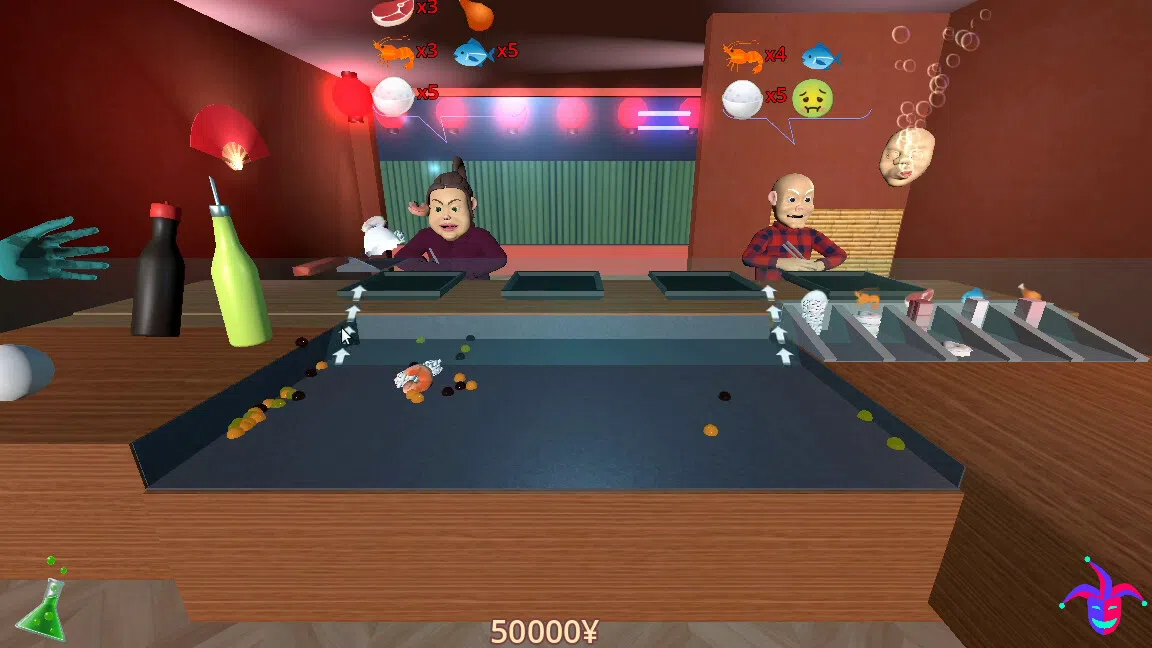Wacky Teppanyaki - Cooking Chaos Screenshot 1
