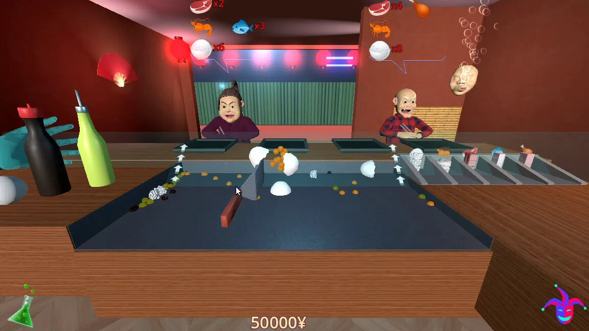 Wacky Teppanyaki - Cooking Chaos Screenshot 0