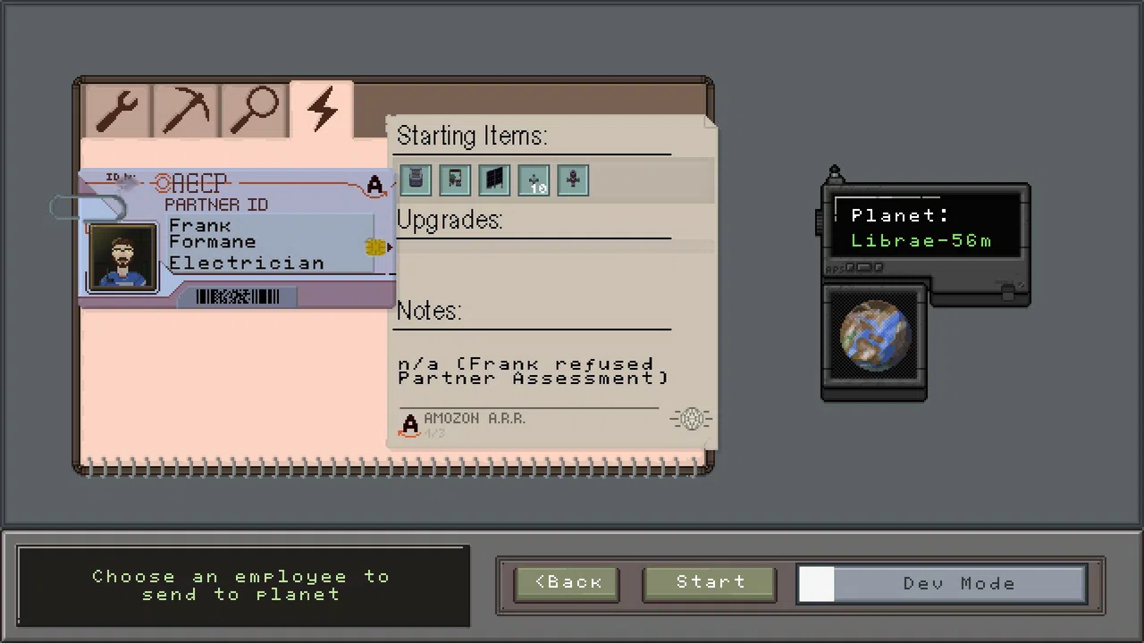 Amozon Extraplanetary Colonization Program Screenshot 3