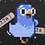 zero gravity delivery man icon