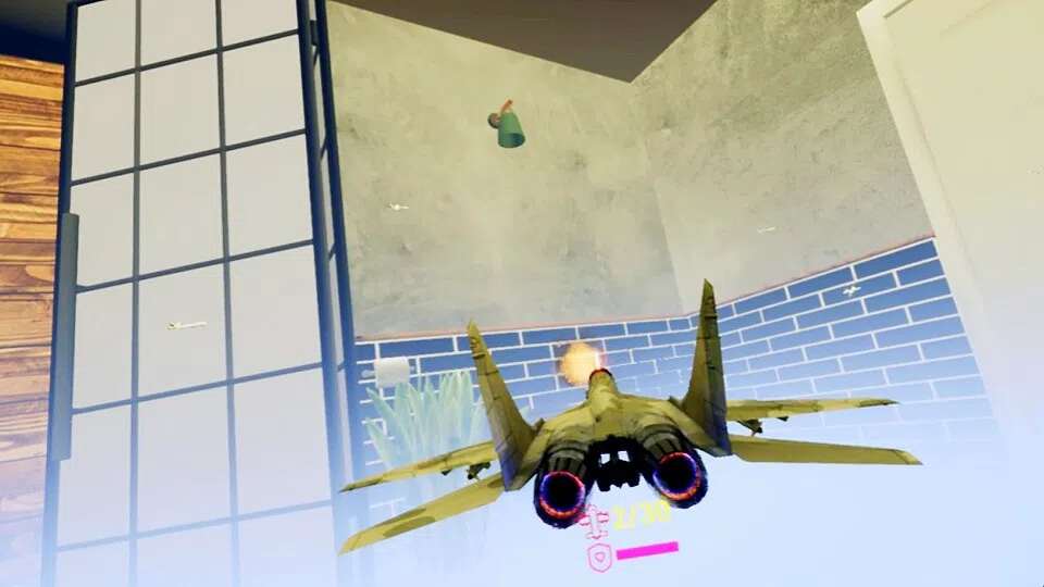 Re shrinking conflict: VR indoor air battle Screenshot 5