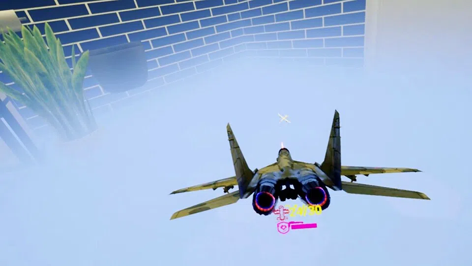 Re shrinking conflict: VR indoor air battle Screenshot 2