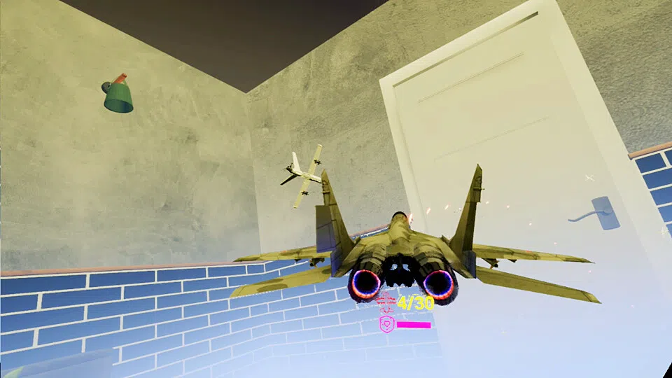 Re shrinking conflict: VR indoor air battle Screenshot 7