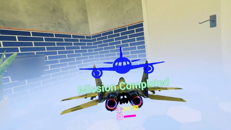 Re shrinking conflict: VR indoor air battle Screenshot 3