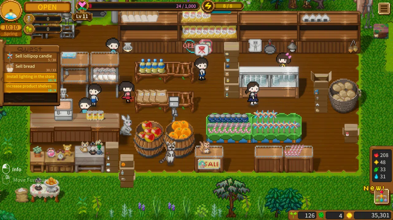 Sky End Market Screenshot 1