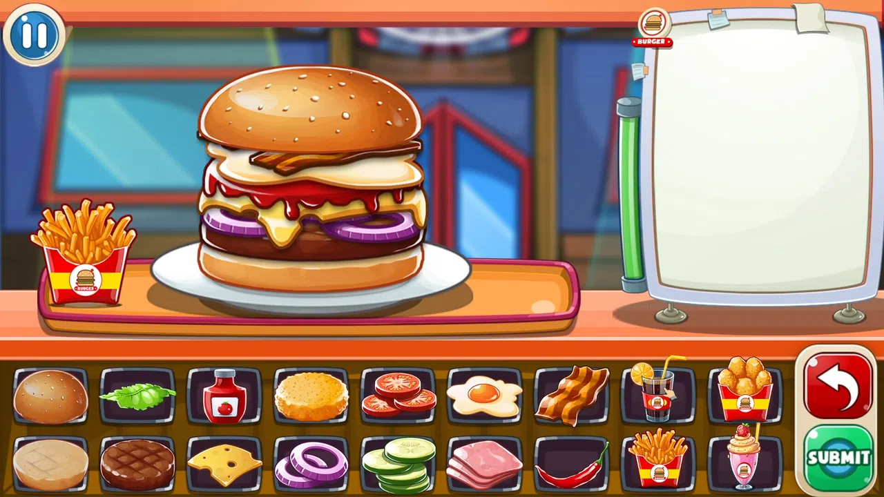 Top Burger Shop Simulator Screenshot 4