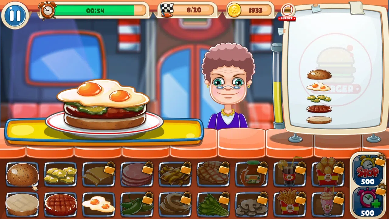 Top Burger Shop Simulator Screenshot 5