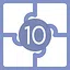 10 Puzzles icon
