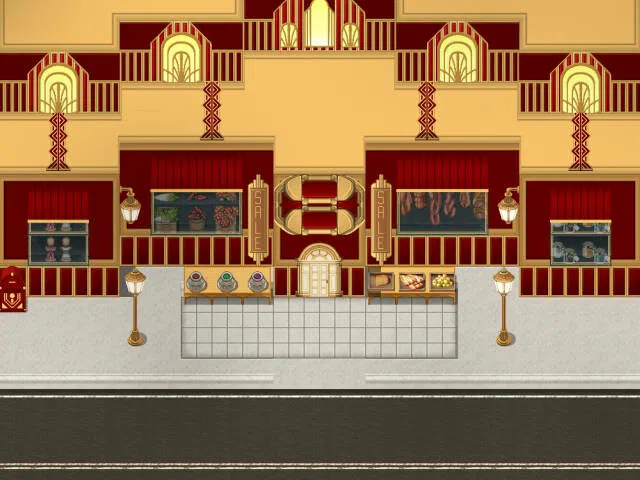 RPG Maker MV - KR Art Deco Exteriors Tileset Screenshot 1