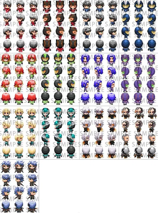 RPG Maker MZ - Soldier Character Pack 3 Screenshot 0